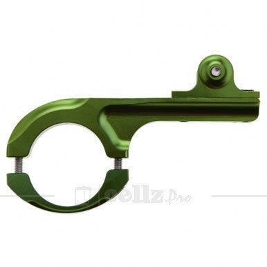 Bike Aluminum Handlebar Mount GoPro Hero 1 2 3 & 3+ for Diamater 30-31.8 MM - Green |image 1