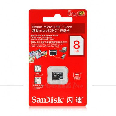 8 GB MicroSD - Sandisk - Black |image 1