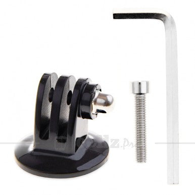 Universal Aluminum Alloy Bicycle Headset Mount Adapter W/Screw for GoPro Hero 1 2 3 & 3+ - Black |image 1