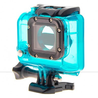 Skeleton Protective Housing without Lens for GoPro Hero 3 Open Side for FPV without Cable - Green |image 1