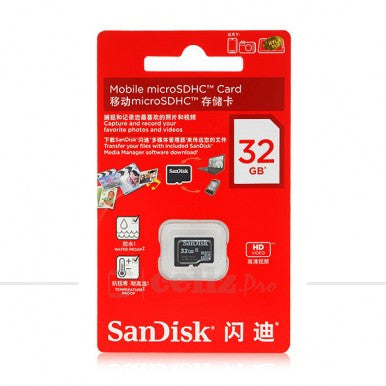 32 GB MicroSD - Sandisk - Black |image 1