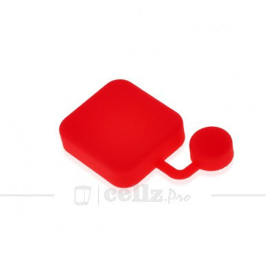 Silicone Cap for GoPro Hero 3+ - Red Black |image 1