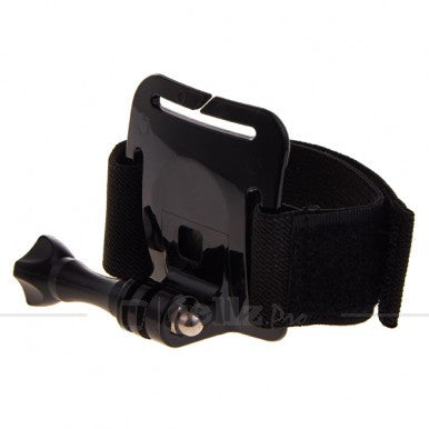 Velcro Wrist Band with Screw for GoPro Hero 1 2 3 & 3+ - Black |image 1