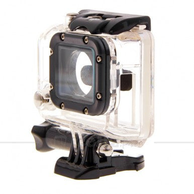 Skeleton Protective Housing witH Lens for GoPro Hero 3+ & 3 Open Side for FPV without Cable - White |image 1