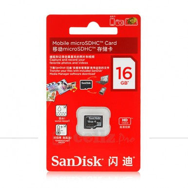 16 GB MicroSD - Sandisk - Black |image 1