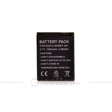 Battery for GoPro Hero 3+ & 31050mAh - Black |image 1