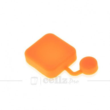 Silicone Cap for GoPro Hero 3+ - Orange Black |image 1