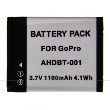 AHDBT-001 Battery for GoPro Hero 1 & 2 1000mAh - Black |image 1