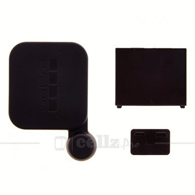 Suit For GoPro Hero 3+ & 3 Includes Camera Lens Cover Standard Housing Lens Cover Replacement Batterv Door - Black |image 1